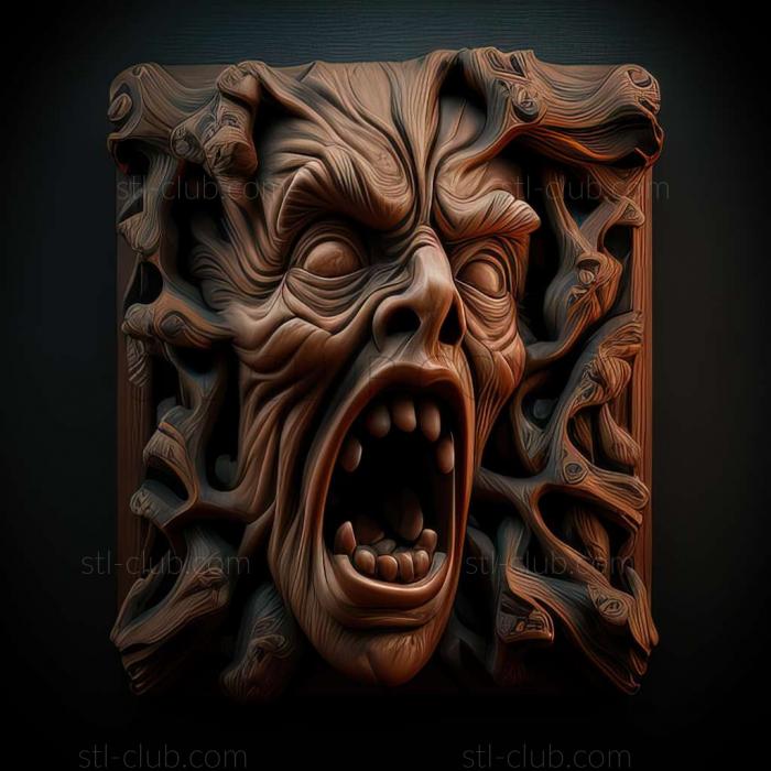 3D model horror (STL)